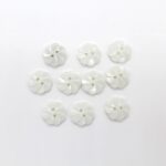 Sa 595 Flor 1.8 Cm C:0001 Blaco
