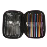 Lu102 Estuche Set Crochet 10 Bronce 12 Alumin