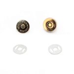Sa 419-1 Broche Magnetico 1.40 Cm Dorado X 2