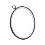 Sa 767 24.50x18 Cm Oval Imitacion Madera