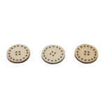 Sr 080 Boton 3.00 Cm Madera
