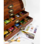 Mueble Vintage 5 Caj. Dmc 117 Completo 7600b - Imagen 2