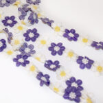Sr 840 Flores C:0003 Morado Blanco