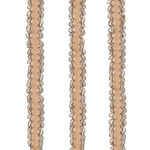 Sn086 Elastico 2 Cm C:0022 Beige Borde Negro