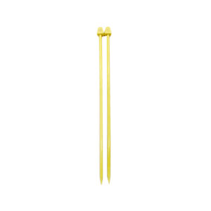 Palillo Recto Plástico 35 Cm. Sa 561  4.5 Amarillo
