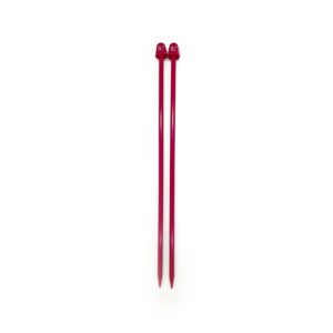 Palillo Recto Plástico 35 Cm. Sa 561  5 Rojo