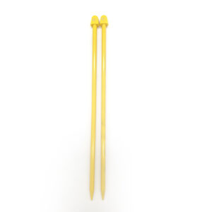 Palillo Recto Plástico 35 Cm. Sa 561  6.0 Amarillo