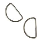 Sn293-2 Media Luna Metal 40x30mm C:4000 Plata