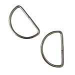 Sn293-3 Media Luna Metal 50x30mm C:4000 Plata