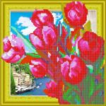 Ax303004 Kit Bouquet Of Tulips