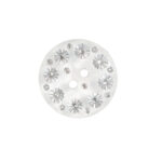 Sn 325 Boton Strass 1.8 Cm. Transparente