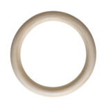 Sn 348 Argolla Madera 7 Cm. Natural