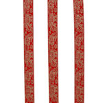 Sn 418 Tapacostura 2 Cm. C:1007 Rojo/dorado
