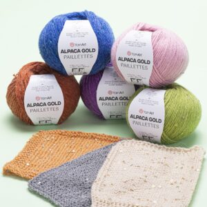 Alpaca Gold Paillettes